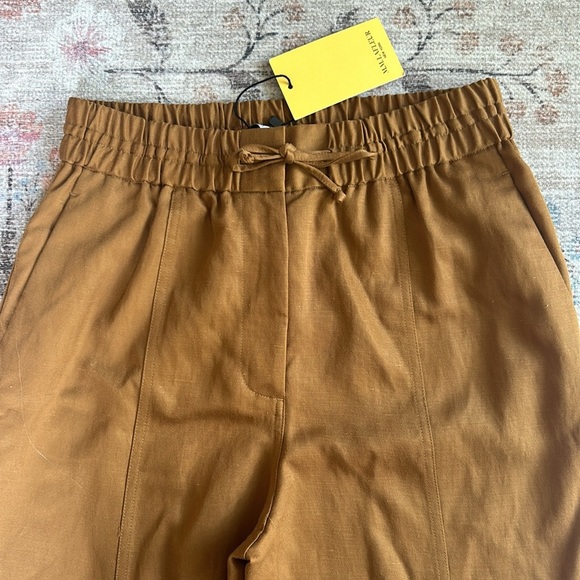 MM Lafleur The Shane 2.0 Drawstring Pant Everyday Twill In Acorn NWT Size 4 - Picture 11 of 15